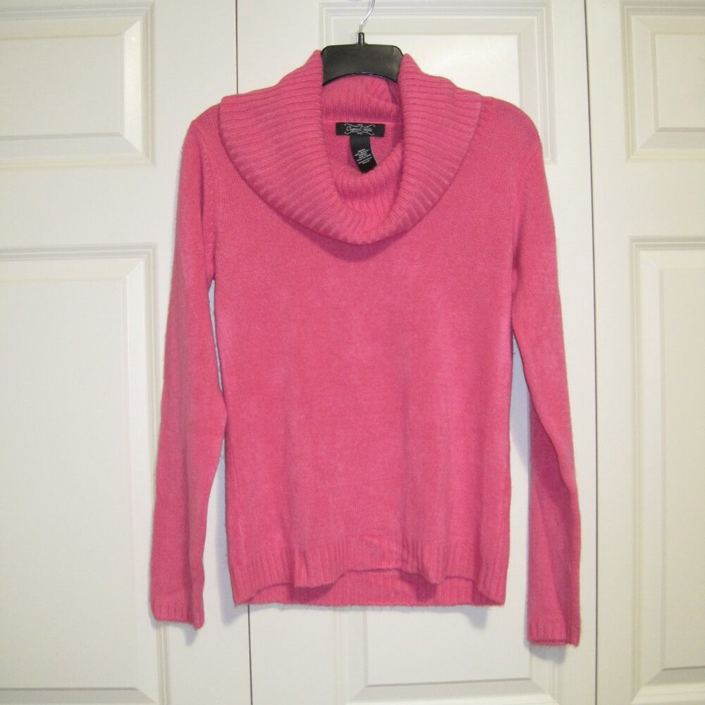 Crystal Kobe pink sweater sz M